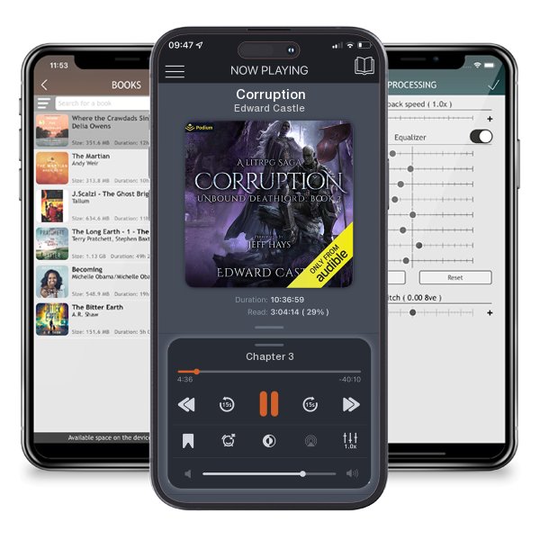 Download fo free audiobook Corruption by Edward Castle and listen anywhere on your iOS devices in the ListenBook app.