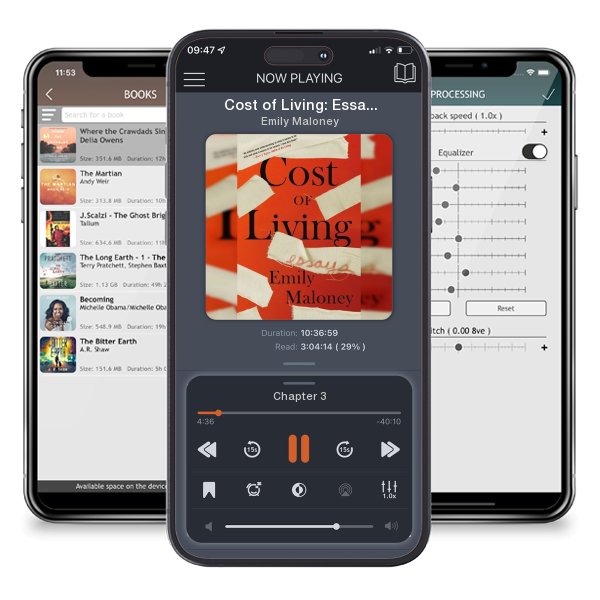 Download fo free audiobook Cost of Living: Essays by Emily Maloney and listen anywhere on your iOS devices in the ListenBook app.