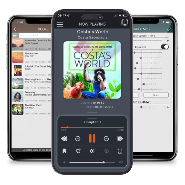 Download fo free audiobook Costa's World by Costa Georgiadis and listen anywhere on your iOS devices in the ListenBook app.