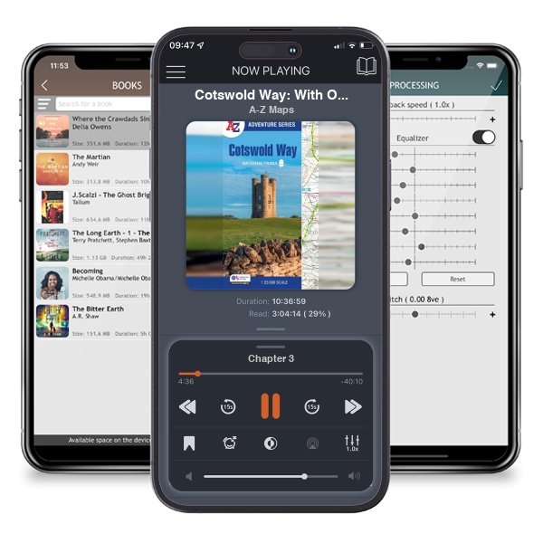 Download fo free audiobook Cotswold Way: With Ordnance Survey Mapping - A -Z Adventure Series by A-Z Maps and listen anywhere on your iOS devices in the ListenBook app.