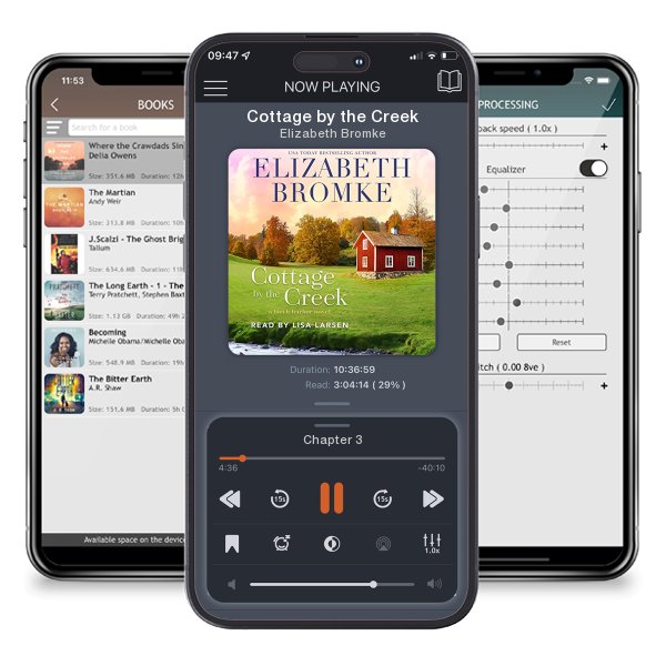 Download fo free audiobook Cottage by the Creek by Elizabeth Bromke and listen anywhere on your iOS devices in the ListenBook app.