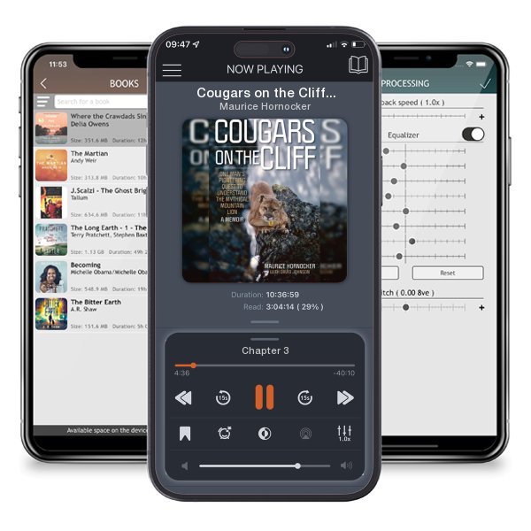 Download fo free audiobook Cougars on the Cliff: One Man's Pioneering Quest to Understand the Mythical Mountain Lion, a Memoir by Maurice Hornocker and listen anywhere on your iOS devices in the ListenBook app.