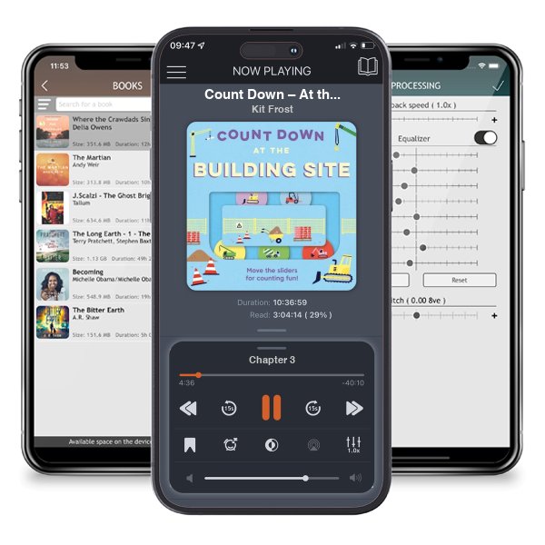 Download fo free audiobook Count Down – At the Building Site by Kit Frost and listen anywhere on your iOS devices in the ListenBook app.