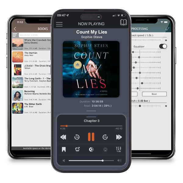 Download fo free audiobook Count My Lies by Sophie Stava and listen anywhere on your iOS devices in the ListenBook app.