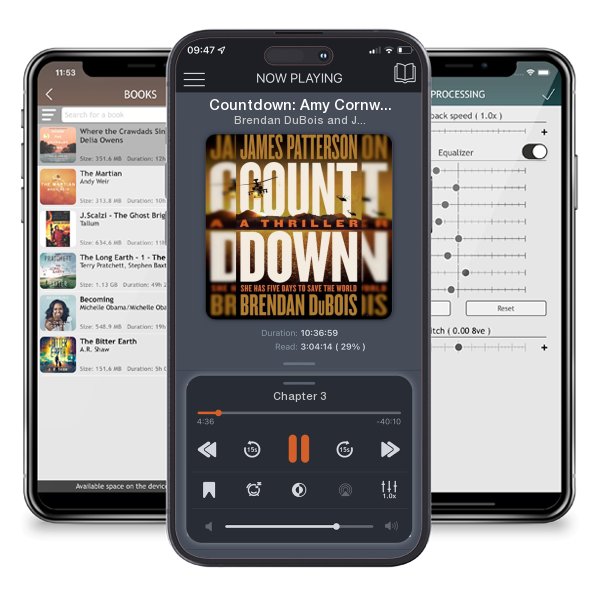 Download fo free audiobook Countdown: Amy Cornwall Is Patterson's Greatest Character... by Brendan DuBois and James Patterson and listen anywhere on your iOS devices in the ListenBook app.