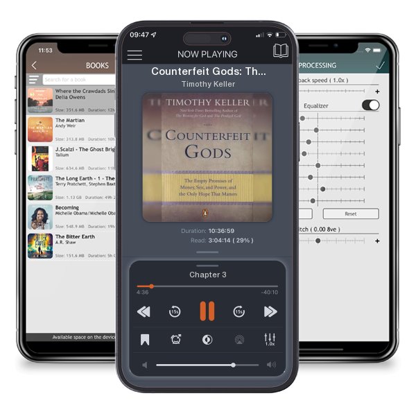 Download fo free audiobook Counterfeit Gods: The Empty Promises of Money, Sex, and... by Timothy Keller and listen anywhere on your iOS devices in the ListenBook app.