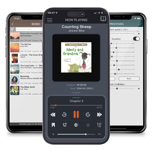 Download fo free audiobook Counting Sheep by Jessie Wee and listen anywhere on your iOS devices in the ListenBook app.