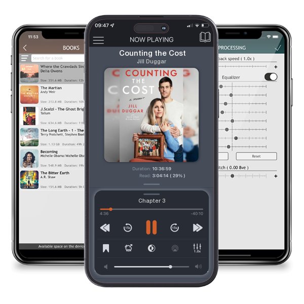 Download fo free audiobook Counting the Cost by Jill Duggar and listen anywhere on your iOS devices in the ListenBook app.