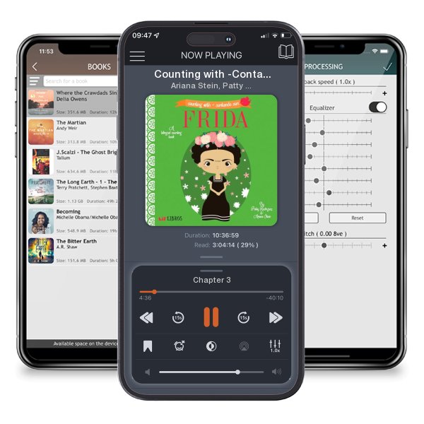 Download fo free audiobook Counting with -Contando Con Fr by Ariana Stein, Patty Rodriguez, et al. and listen anywhere on your iOS devices in the ListenBook app.