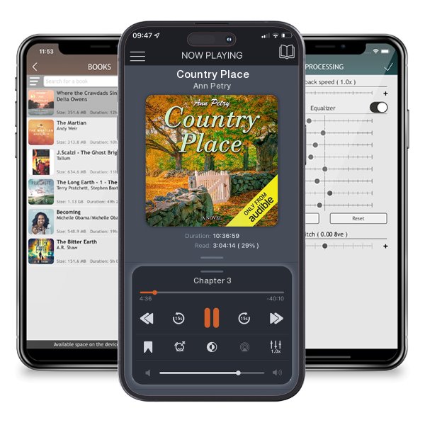 Download fo free audiobook Country Place by Ann Petry and listen anywhere on your iOS devices in the ListenBook app.