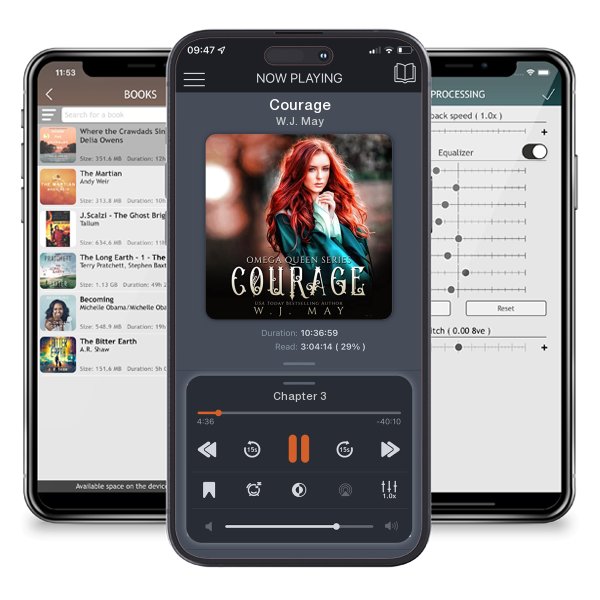Download fo free audiobook Courage by W.J. May and listen anywhere on your iOS devices in the ListenBook app.