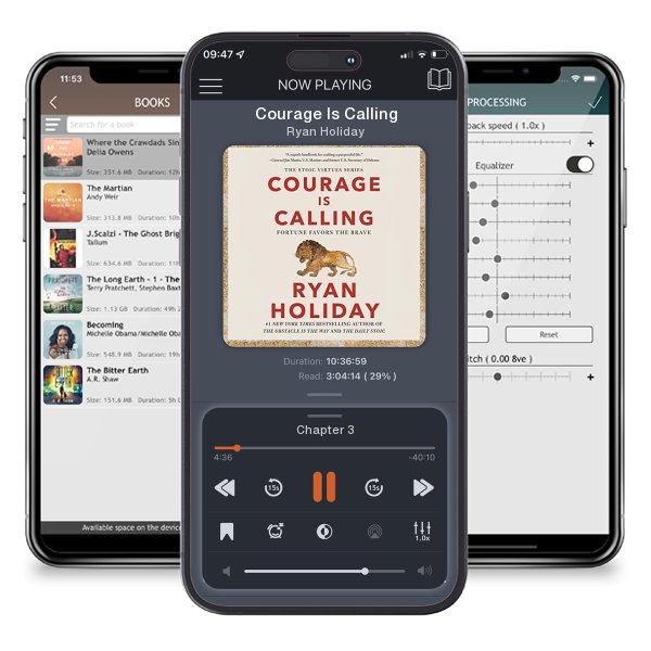 Download fo free audiobook Courage Is Calling by Ryan Holiday and listen anywhere on your iOS devices in the ListenBook app.