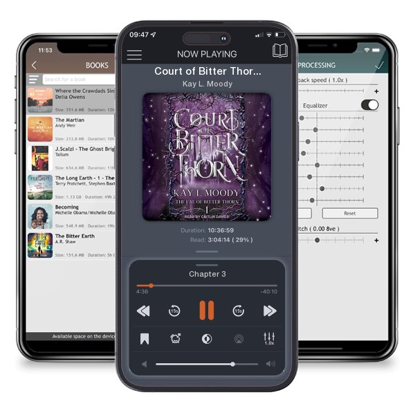 Download fo free audiobook Court of Bitter Thorn by Kay L. Moody and listen anywhere on your iOS devices in the ListenBook app.