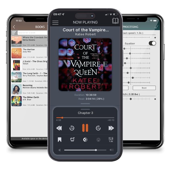 Download fo free audiobook Court of the Vampire Queen by Katee Robert and listen anywhere on your iOS devices in the ListenBook app.