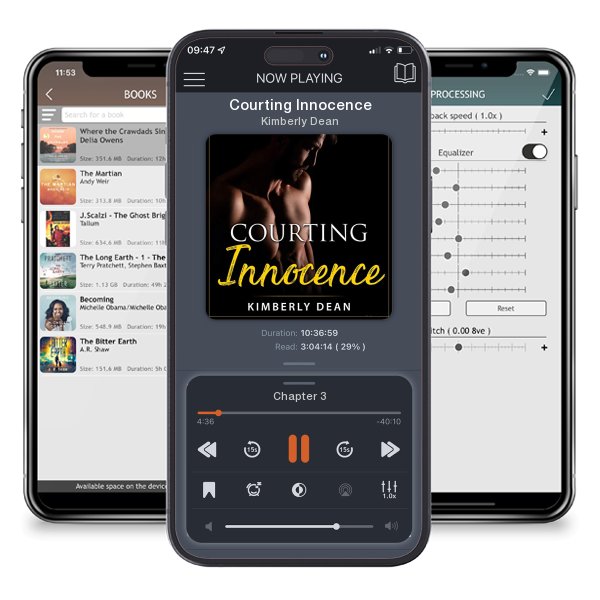 Download fo free audiobook Courting Innocence by Kimberly Dean and listen anywhere on your iOS devices in the ListenBook app.