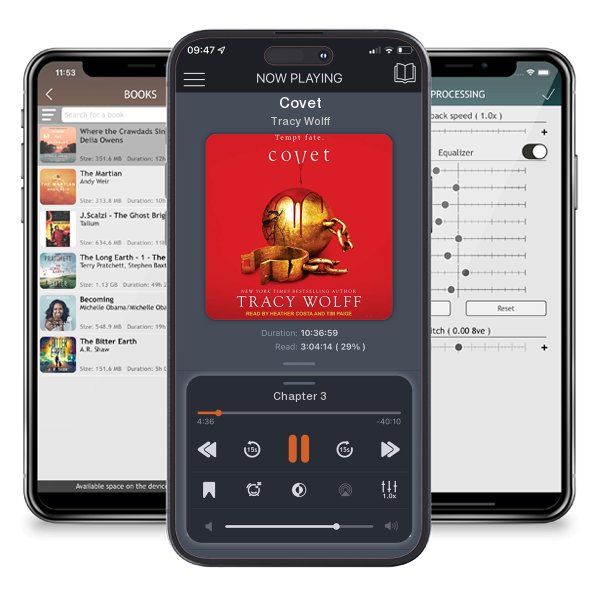Download fo free audiobook Covet by Tracy Wolff and listen anywhere on your iOS devices in the ListenBook app.