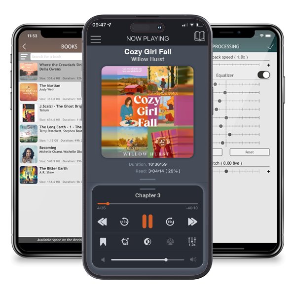 Download fo free audiobook Cozy Girl Fall by Willow Hurst and listen anywhere on your iOS devices in the ListenBook app.