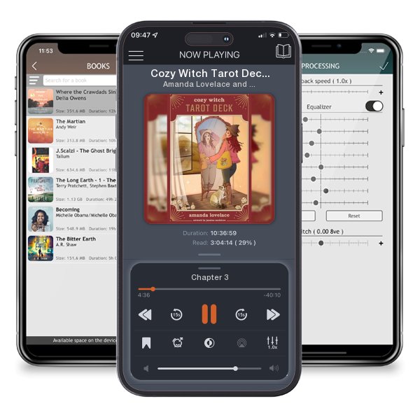 Download fo free audiobook Cozy Witch Tarot Deck and Guidebook (Not for Online) by Amanda Lovelace and Janaina Medeiros and listen anywhere on your iOS devices in the ListenBook app.
