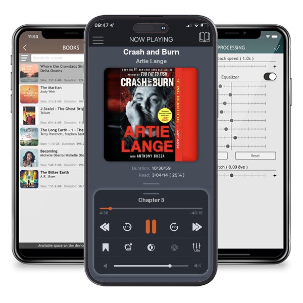 Download fo free audiobook Crash and Burn by Artie Lange and listen anywhere on your iOS devices in the ListenBook app.