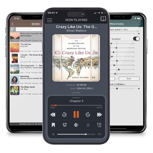 Download fo free audiobook Crazy Like Us: The Globalization of the American Psyche by Ethan Watters and listen anywhere on your iOS devices in the ListenBook app.