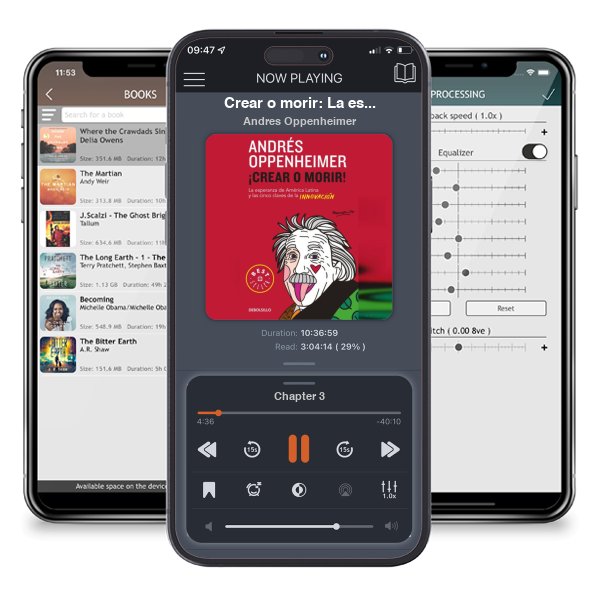 Descargar audiolibro gratis Crear o morir: La esperanza de Latinoamérica y las cinco claves de la innovación / Innovate or Die! by Andres Oppenheimer y escuchar en cualquier lugar en sus dispositivos iOS en la aplicación ListenBook.