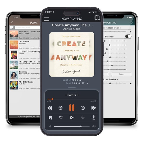 Download fo free audiobook Create Anyway: The Joy of Pursuing Creativity in the Margins... by Ashlee Gadd and listen anywhere on your iOS devices in the ListenBook app.