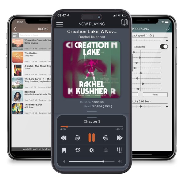 Download fo free audiobook Creation Lake: A Novel by Rachel Kushner and listen anywhere on your iOS devices in the ListenBook app.