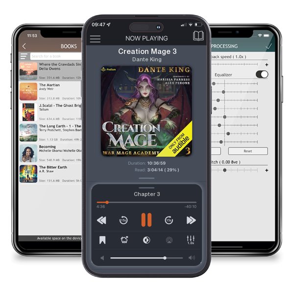 Download fo free audiobook Creation Mage 3 by Dante King and listen anywhere on your iOS devices in the ListenBook app.