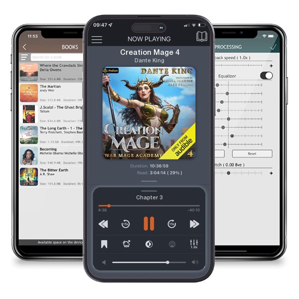 Download fo free audiobook Creation Mage 4 by Dante King and listen anywhere on your iOS devices in the ListenBook app.