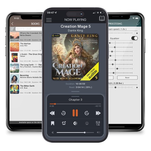 Download fo free audiobook Creation Mage 5 by Dante King and listen anywhere on your iOS devices in the ListenBook app.