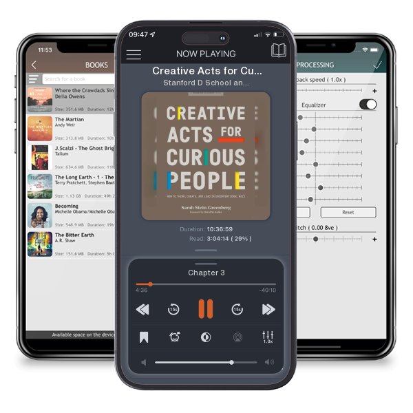 Download fo free audiobook Creative Acts for Curious People: How to Think, Create, and... by Stanford D School and Sarah Stein Greenberg and listen anywhere on your iOS devices in the ListenBook app.