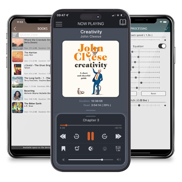 Download fo free audiobook Creativity by John Cleese and listen anywhere on your iOS devices in the ListenBook app.