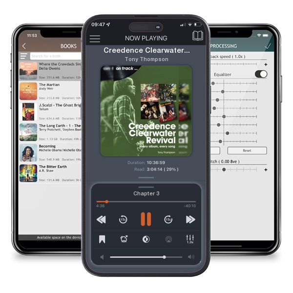 Download fo free audiobook Creedence Clearwater Revival: Every Album Every Song by Tony Thompson and listen anywhere on your iOS devices in the ListenBook app.