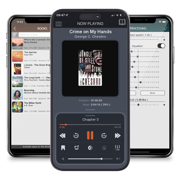 Download fo free audiobook Crime on My Hands by George C. Chesbro and listen anywhere on your iOS devices in the ListenBook app.