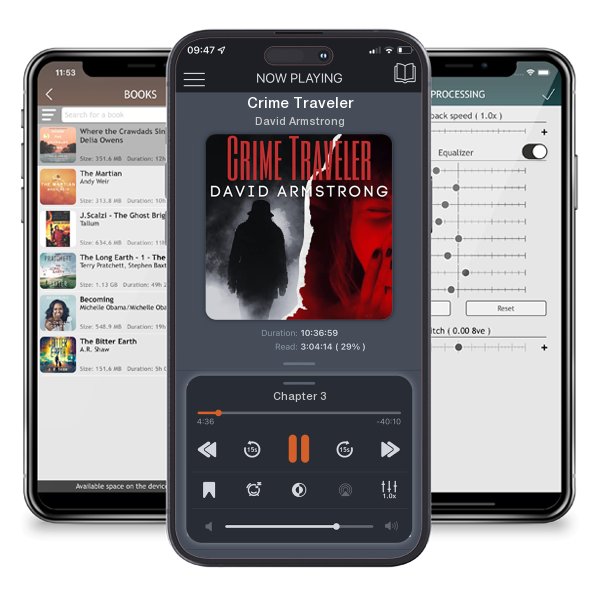 Download fo free audiobook Crime Traveler by David Armstrong and listen anywhere on your iOS devices in the ListenBook app.