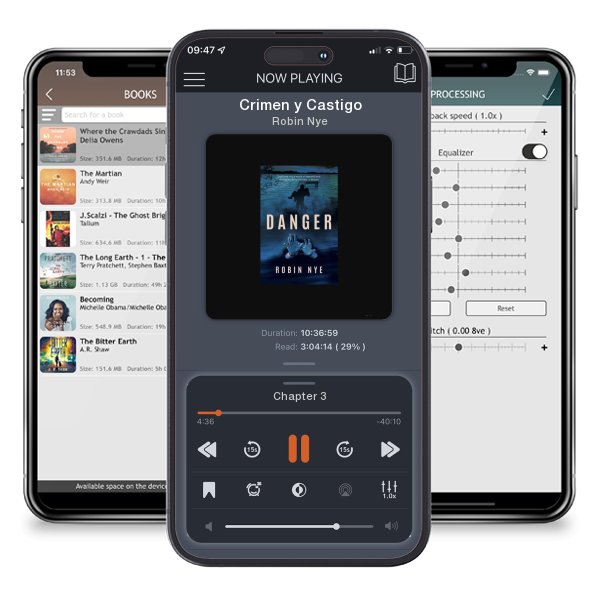 Download fo free audiobook Crimen y Castigo by Robin Nye and listen anywhere on your iOS devices in the ListenBook app.