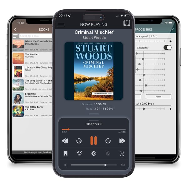 Download fo free audiobook Criminal Mischief by Stuart Woods and listen anywhere on your iOS devices in the ListenBook app.