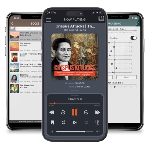 Download fo free audiobook Crispus Attucks | The African American Hero by Dissected Lives and listen anywhere on your iOS devices in the ListenBook app.