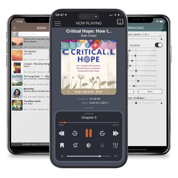 Download fo free audiobook Critical Hope: How to Grapple with Complexity, Lead with... by Kari Grain and listen anywhere on your iOS devices in the ListenBook app.