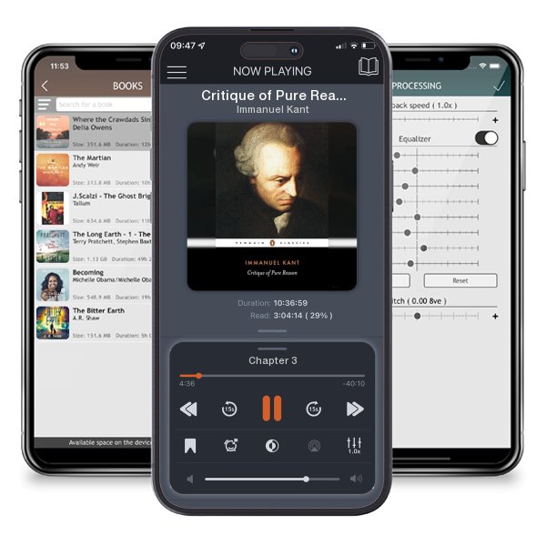 Download fo free audiobook Critique of Pure Reason by Immanuel Kant and listen anywhere on your iOS devices in the ListenBook app.