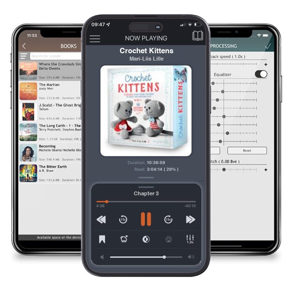 Download fo free audiobook Crochet Kittens by Mari-Liis Lille and listen anywhere on your iOS devices in the ListenBook app.