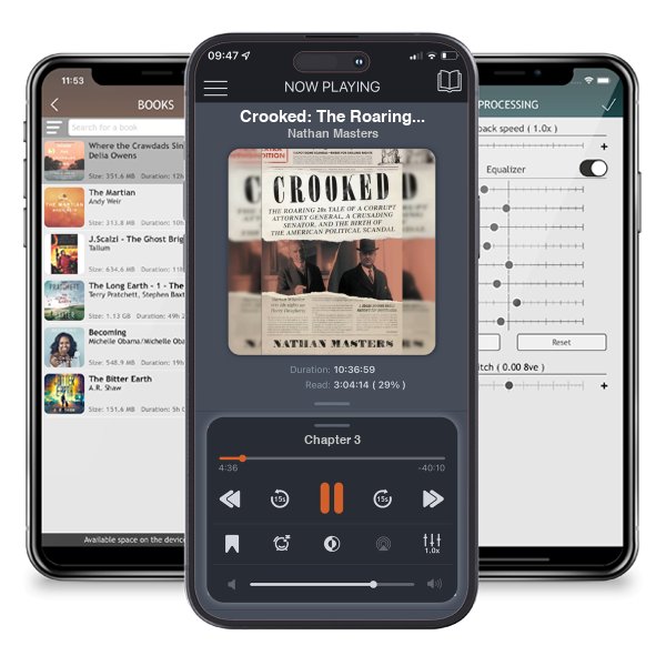 Download fo free audiobook Crooked: The Roaring '20s Tale of a Corrupt Attorney General,... by Nathan Masters and listen anywhere on your iOS devices in the ListenBook app.
