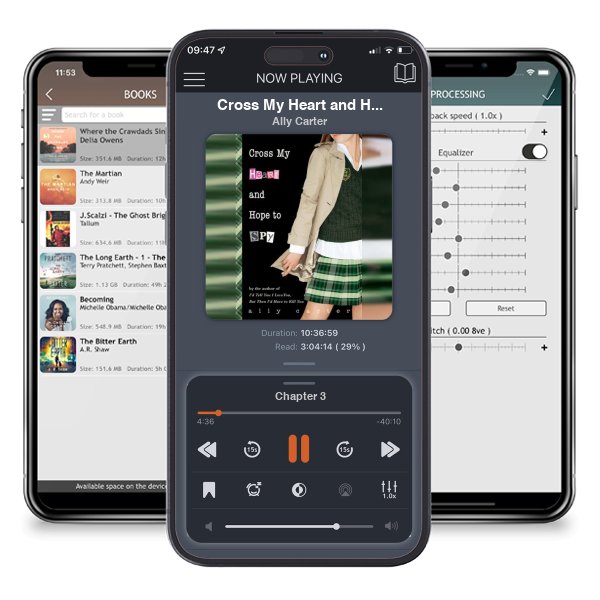 Download fo free audiobook Cross My Heart and Hope to Spy (Gallagher Girls, #2) by Ally Carter and listen anywhere on your iOS devices in the ListenBook app.
