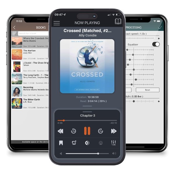 Download fo free audiobook Crossed (Matched, #2) by Ally Condie and listen anywhere on your iOS devices in the ListenBook app.