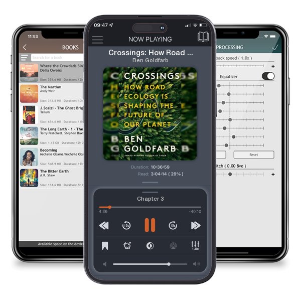Download fo free audiobook Crossings: How Road Ecology Is Shaping the Future of Our Planet by Ben Goldfarb and listen anywhere on your iOS devices in the ListenBook app.