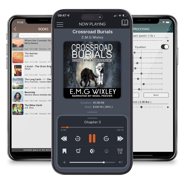Download fo free audiobook Crossroad Burials by E.M.G Wixley and listen anywhere on your iOS devices in the ListenBook app.
