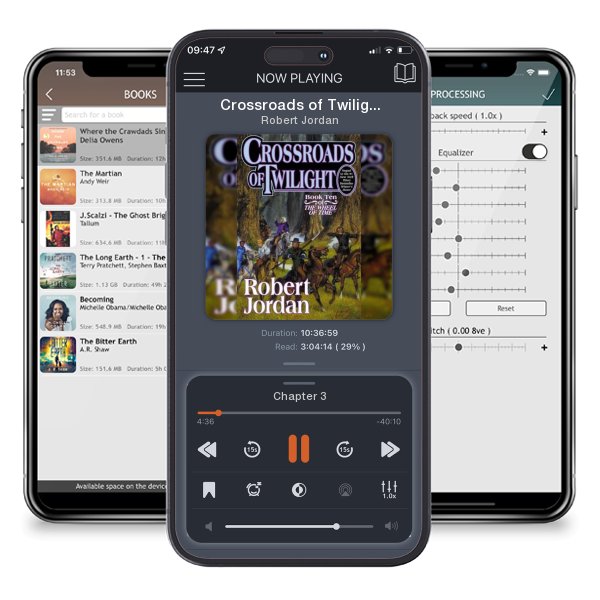 Download fo free audiobook Crossroads of Twilight: Book Ten of 'The Wheel of Time' by Robert Jordan and listen anywhere on your iOS devices in the ListenBook app.