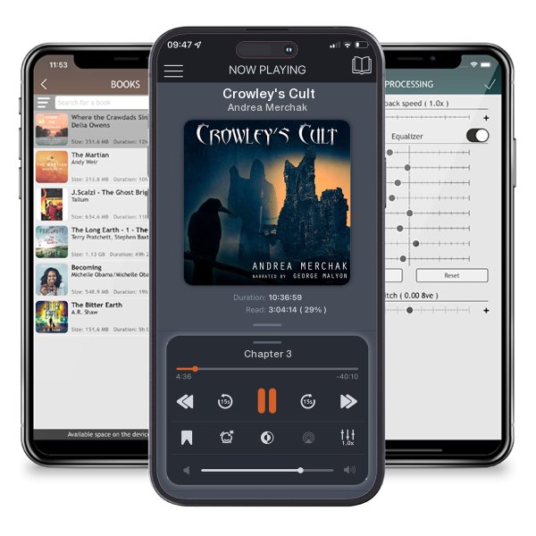 Download fo free audiobook Crowley's Cult by Andrea Merchak and listen anywhere on your iOS devices in the ListenBook app.
