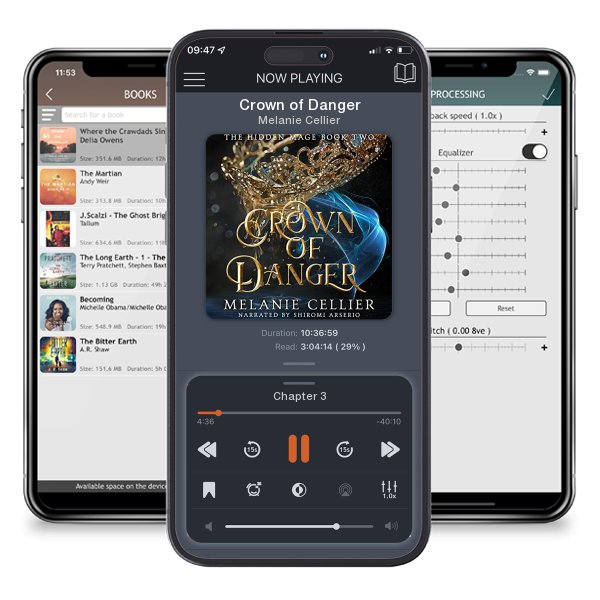 Download fo free audiobook Crown of Danger by Melanie Cellier and listen anywhere on your iOS devices in the ListenBook app.