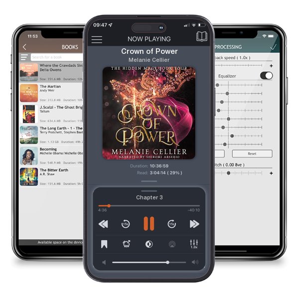Download fo free audiobook Crown of Power by Melanie Cellier and listen anywhere on your iOS devices in the ListenBook app.
